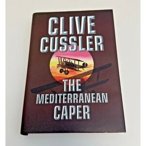 NEW! Clive Cussler The Mediterranean Caper Hardback LARGE PRINT Edition HB